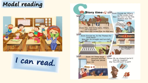 Unit 1 How can I get there Part C Story time 课件(共2