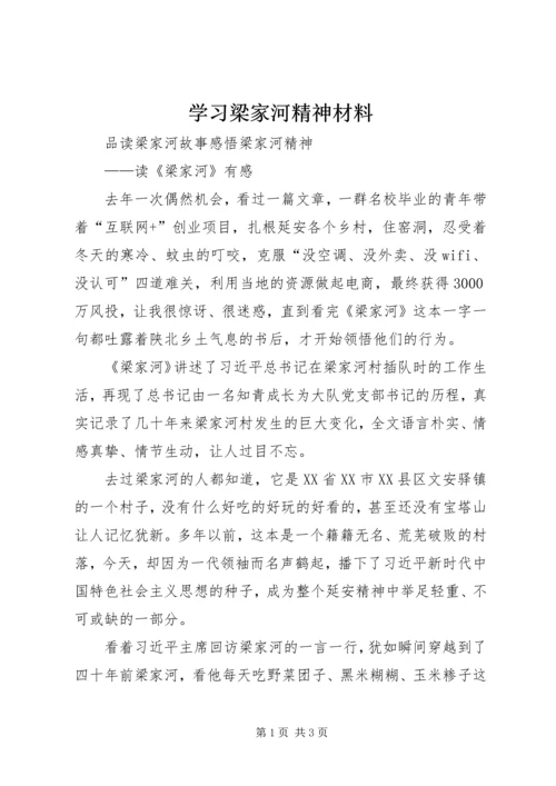 学习梁家河精神材料 (3).docx