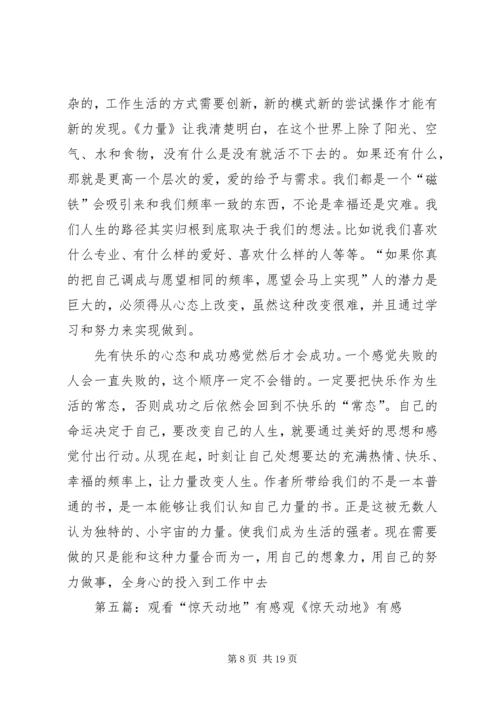 观看《青年力量》有感.docx