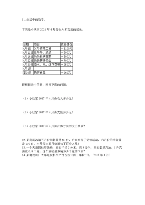 六年级小升初数学应用题50道附参考答案【综合卷】.docx