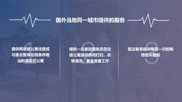 专业国际医疗机构PPT模板