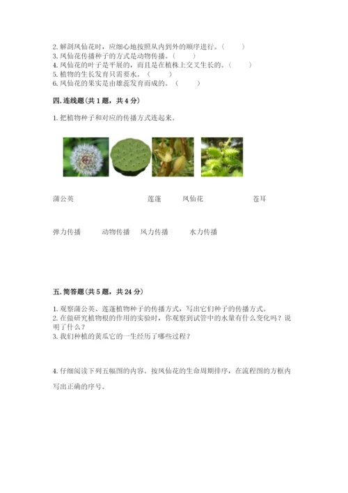 科学四年级下册第一单元《植物的生长变化》测试卷【培优】.docx