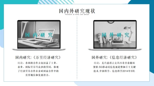 对外经济贸易毕业答辩论文通用PPT模板