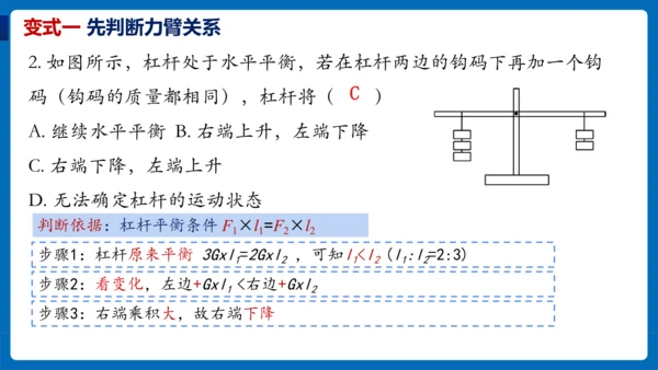 人教版 初中物理 八年级下册 第十二章 简单机械 12.1杠杆（第3课时）课件（18页ppt）