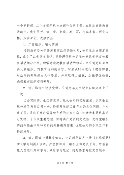 党性分析活动情况小结.docx