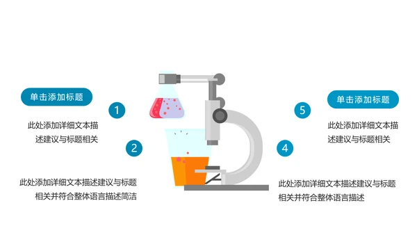 化学实验室医疗科技工业科研动态PPT模板