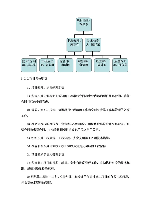 配电房工程施工组织设计