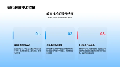 教育技术开题报告PPT模板