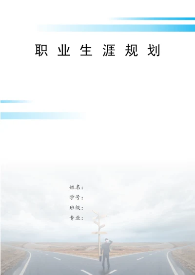 14页6500字会计学专业职业生涯规划.docx