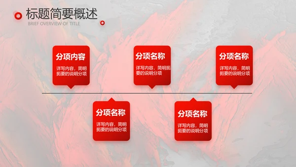 红色大气感动中国人物介绍动态PPT