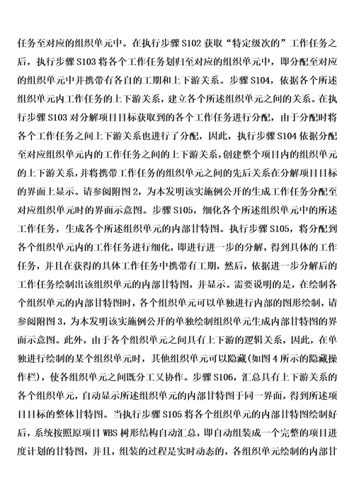 一种甘特图的生成方法及系统的制作方法