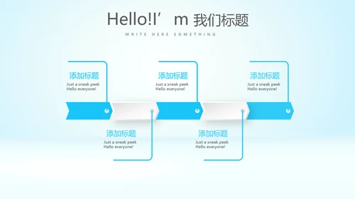 蓝色医疗血常规检查动态PPT