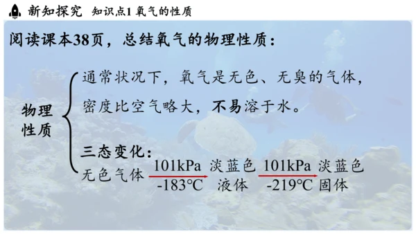 2.2 氧气课件(共34张PPT内嵌视频)-2024-2025学年九年级化学人教版上册