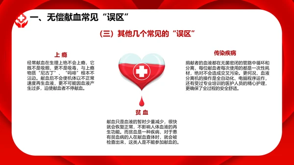 无偿鲜血世界献血者日献爱心公益组织PPT模板