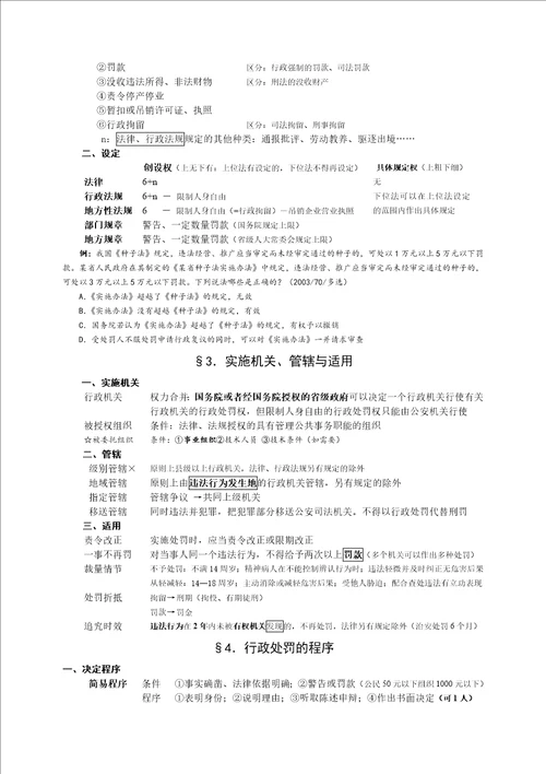 年政法英杰系统精讲班行政法吴鹏讲义