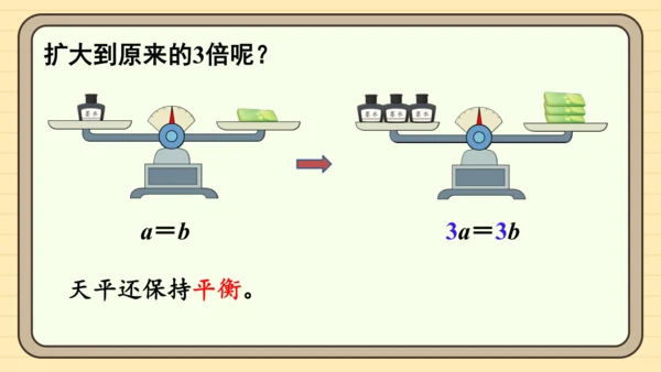 人教版五上第五单元第6课时  等式的性质 课件