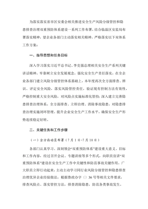 双重预防综合体系综合体系建设工作部署.docx