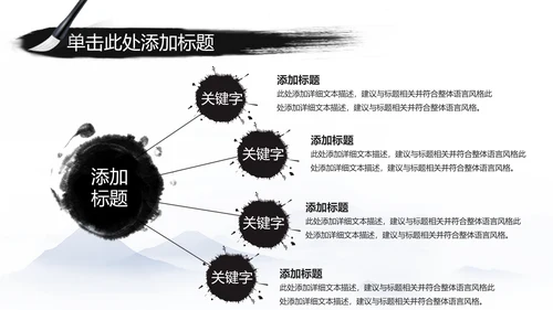 江南水乡中国风古典文化PPT模板