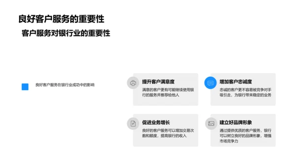 提升银行客户服务质量