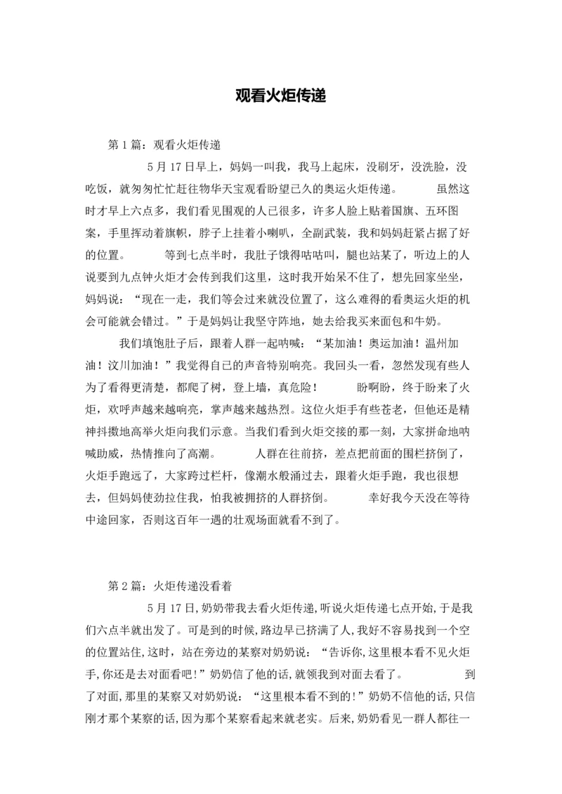 观看火炬传递.docx