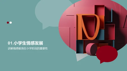 3D风教育培训教学课件PPT模板