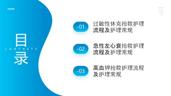 医院危重患者抢救流程与护理PPT模板