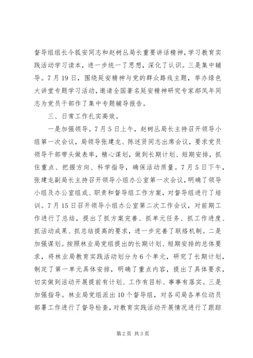 党的群众路线教育实践第一环节活动工作总结.docx