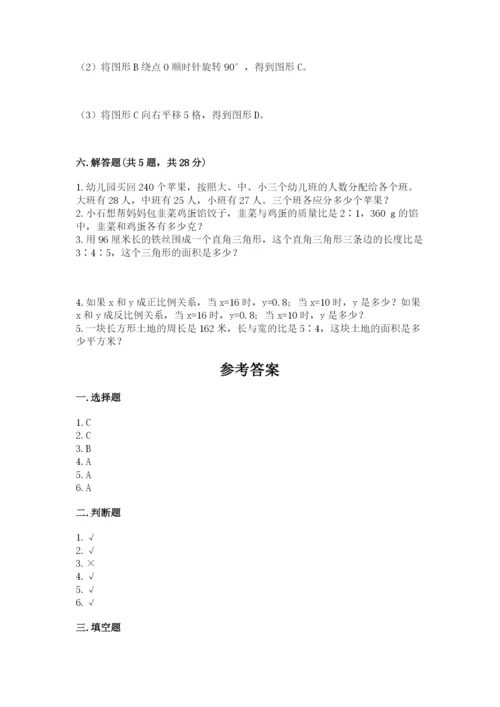 北师大版六年级下册数学期末测试卷（考点梳理）.docx