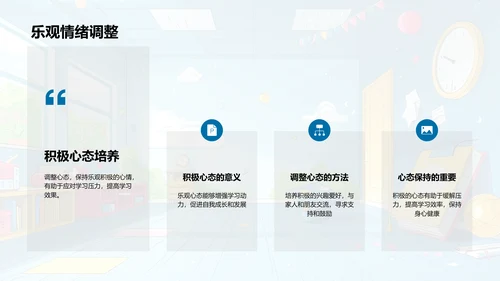 初三学习策略讲座PPT模板