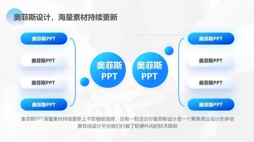 渐变风蓝色毕业答辩PPT