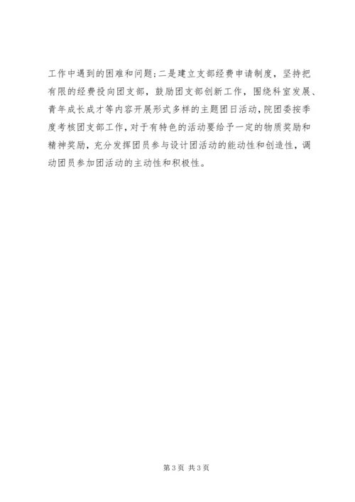 人民医院团委工作计划.docx