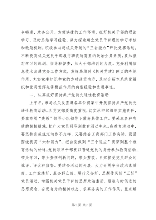 市工商局机关党建工作要点 (4).docx