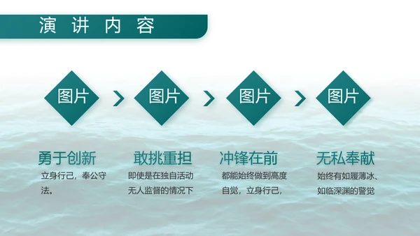 中国八一海军部队工作总结汇报PPT