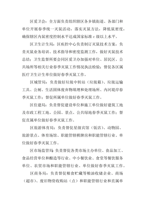 全春季统一灭鼠活动专业方案.docx