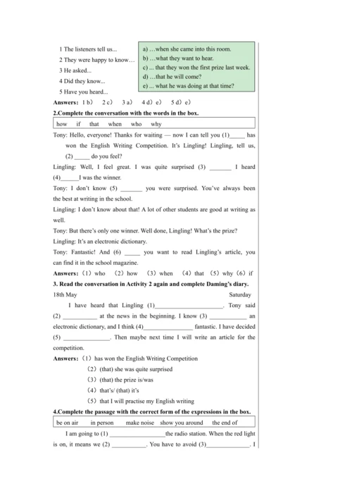 Module 10 Unit 3教学详案