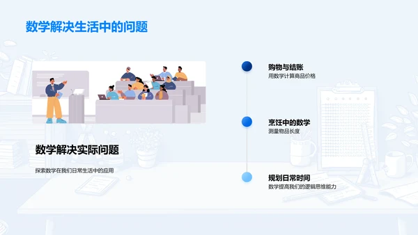 生活中的数学实践PPT模板