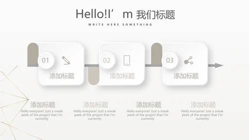 金色简约大方银行年终工作总结商务通用PPT动态模板