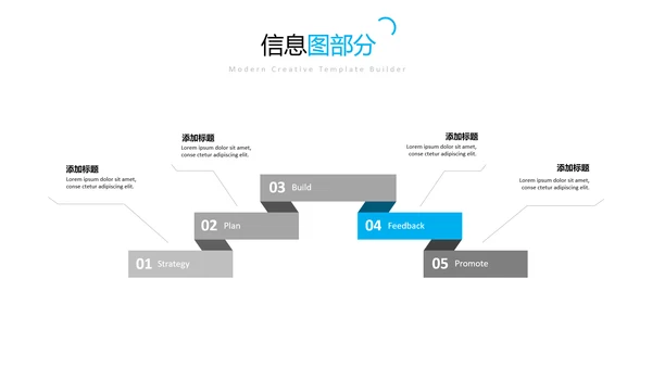 蓝色干净简洁设计公司简介商务PPT模板