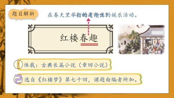 【核心素养】部编版语文五年级下册-8.红楼春趣（课件）