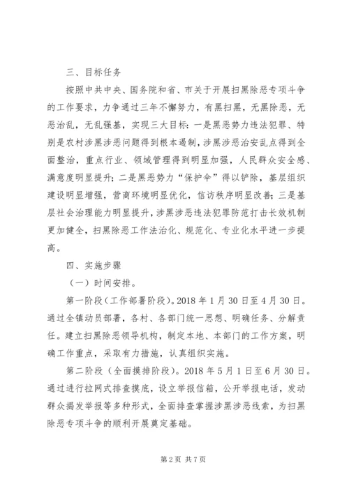 扫黑除恶专项斗争工作规划.docx