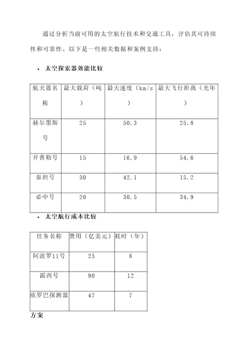 逃离地球策划书