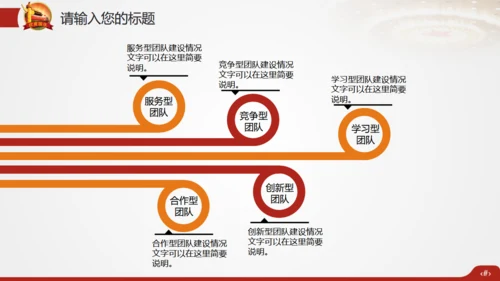 欢度国庆祖国华诞通用PPT模版