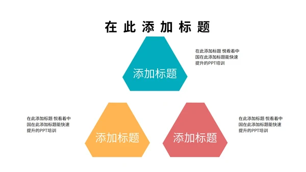 小清新橙色商务汇报PPT模板