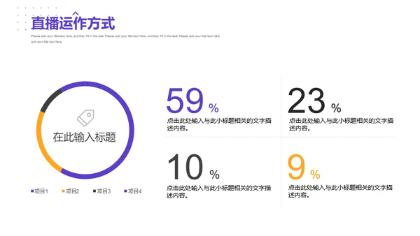 手机直播带货方案通用PPT模板