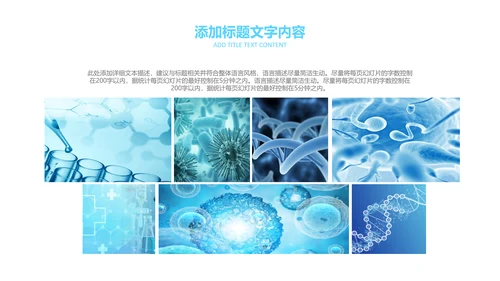 医疗细菌病毒微生物细胞组织动态ppt模板