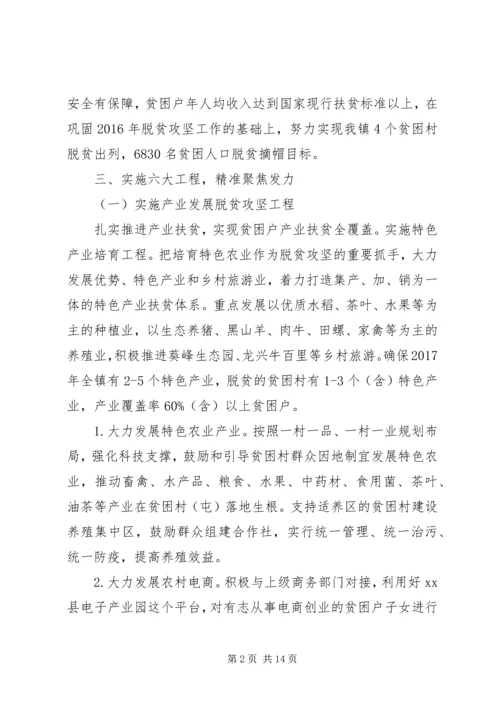 乡镇某年脱贫摘帽攻坚年活动实施方案.docx