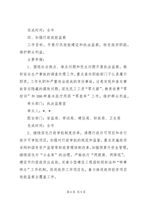 区纪委监察局工作意见.docx