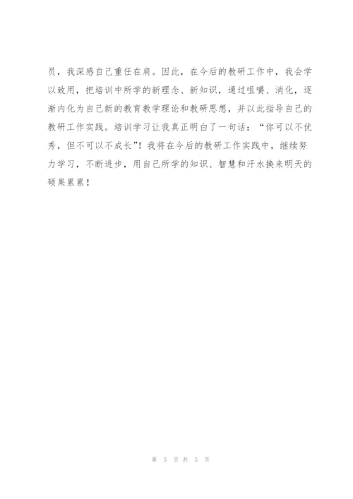 教师国培培训学习总结格式.docx