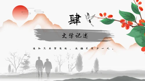 简约中国风重阳节知识课件通用PPT模板