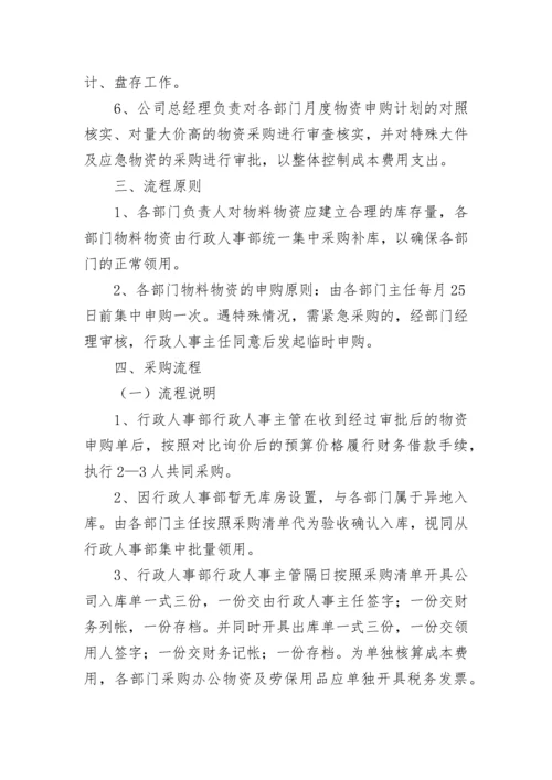 物资采购管理制度【通用8篇】.docx